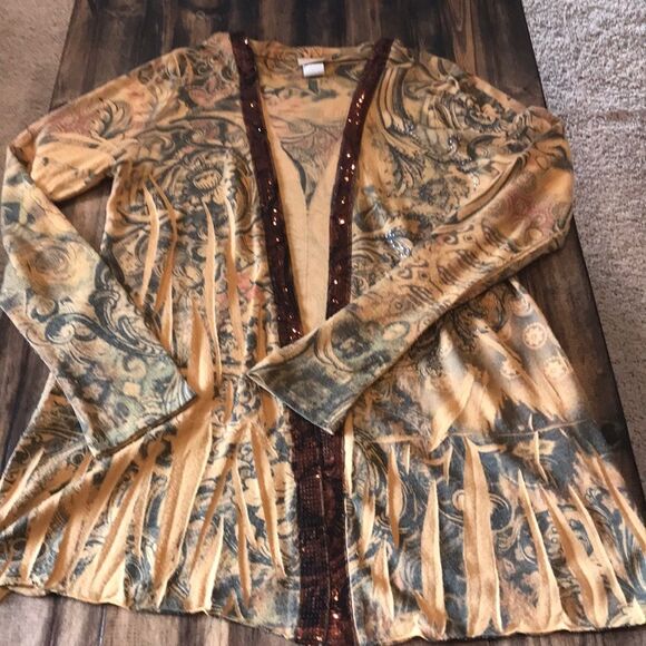 Women’s Large Daytrip Open Front Cardigan - Picture 1 of 6